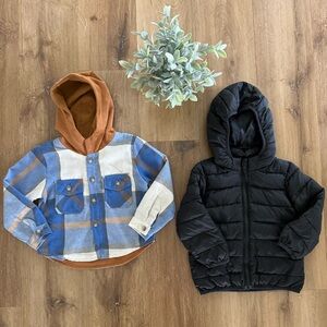 Bundle of 2T Hooded Jackets